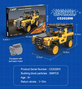 CADA Konstruktorius visureigis automobilis su atgal traukiamu varikliu 389 el.