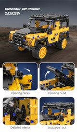 CADA Konstruktorius visureigis automobilis su atgal traukiamu varikliu 389 el.