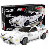 CADA Konstruktorius Lenktyninis Automobilis MAZDA FC35 RX-7 INITIAL D MANGA ANIME