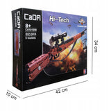 CADA Kaladėlių replika šautuvo 98K 653 detalės + šoviniai