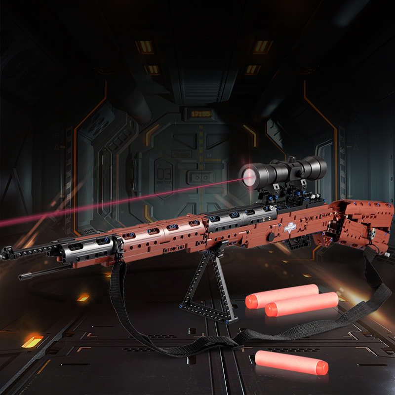 CADA Kaladėlių replika šautuvo 98K 653 detalės + šoviniai