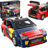 CADA KONSTRUKTORIUS AUTOMOBILIO MODELIS CITROEN C4 WRC 2008 1569 ELEMENTŲ