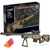 CADA Konstruktorius Šaudantis Snaiperinis Šautuvas 978 El. AWP + Minkšti Šaudmenys