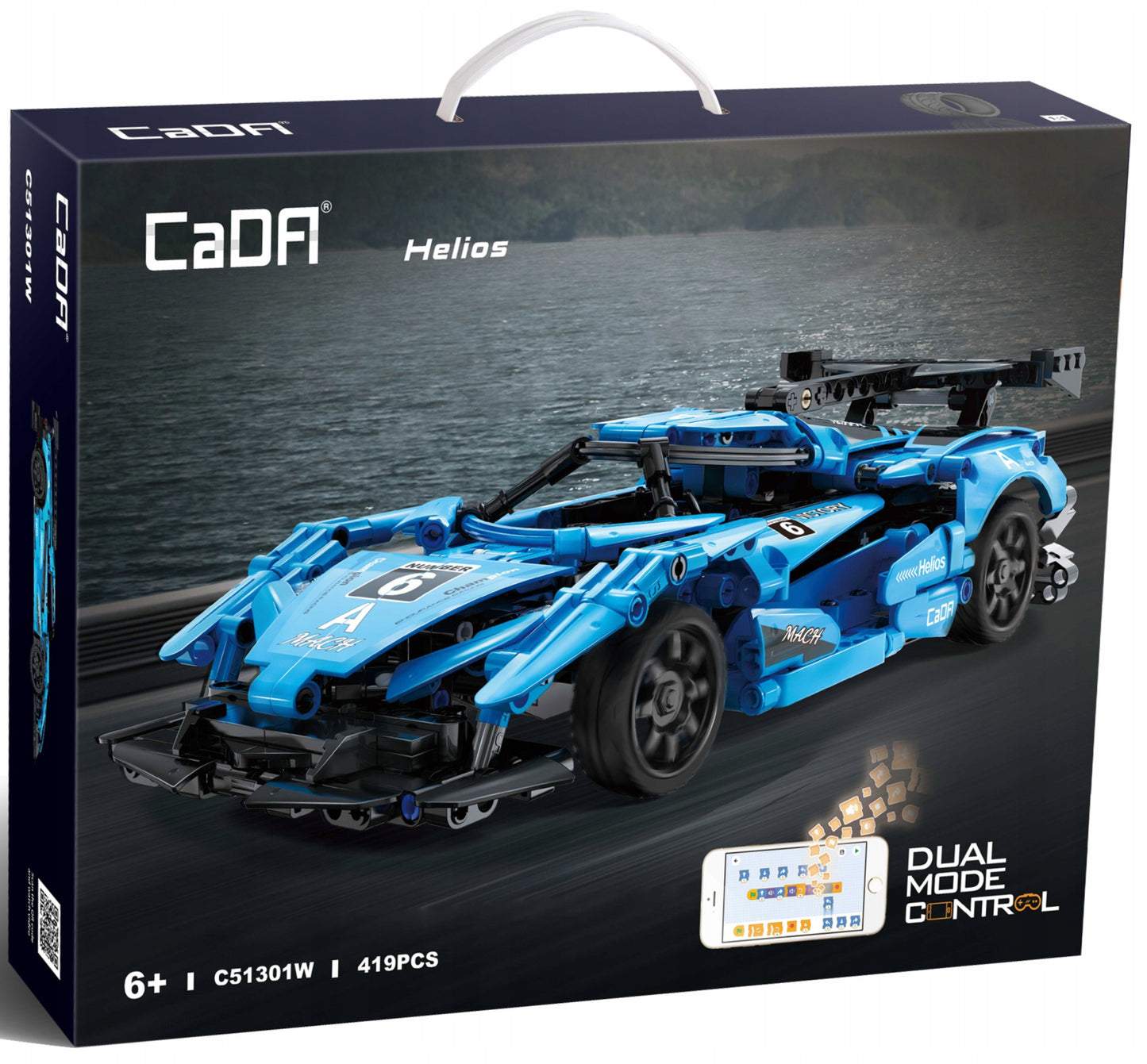 CADA TECHNIC Sportinio Automobilio HELIOS Detalės Nuotoliniu Būdu Valdomos RC 419 El. + BT
