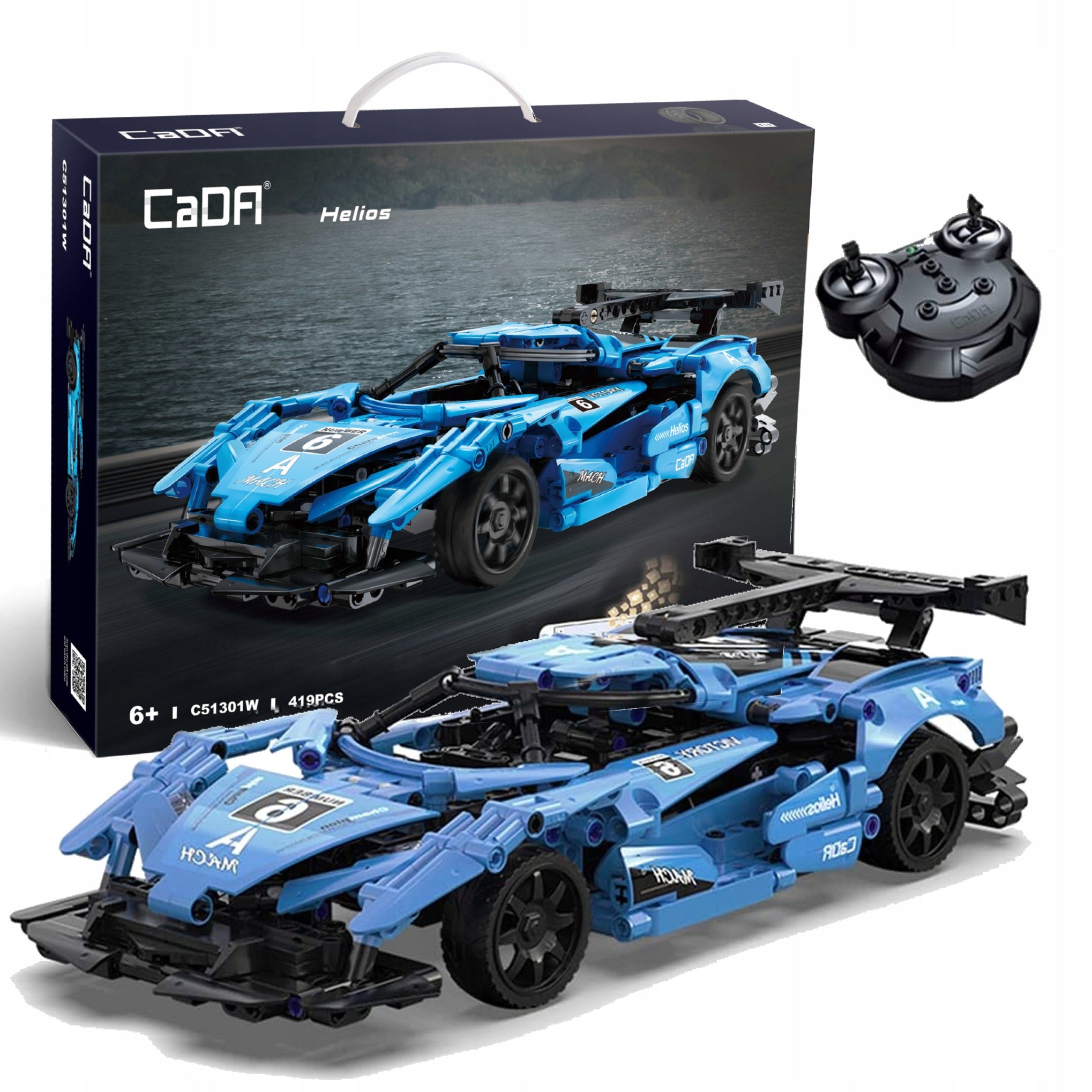 CADA TECHNIC Sportinio Automobilio HELIOS Detalės Nuotoliniu Būdu Valdomos RC 419 El. + BT