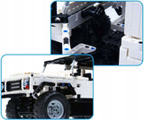 CaDA TECHNIC konstruktorius baltas visureigis RC