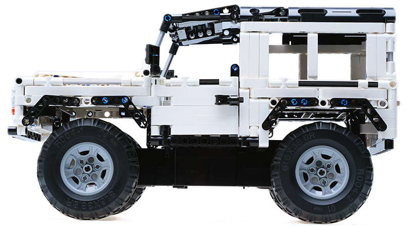 CaDA TECHNIC konstruktorius baltas visureigis RC