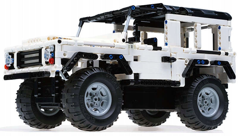 CaDA TECHNIC konstruktorius baltas visureigis RC