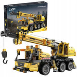 CADA TECHNIC STATYBINIAI BLOKELIAI KRANAS 37 CM DIDELĖ STATYBINĖ TRANSPORTO PRIEMONĖ 658 EL.