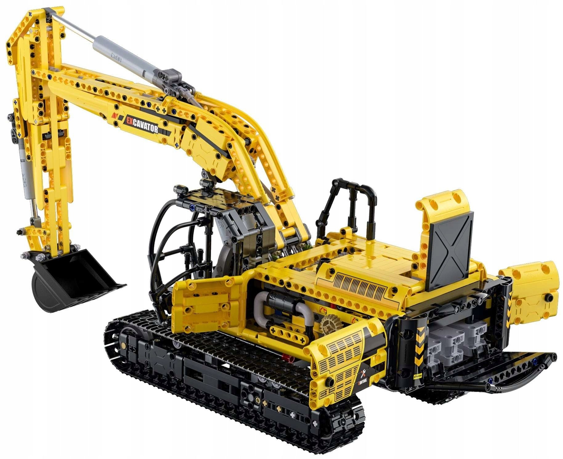 CaDA RADIOWALDOMAS DIDELIS EKSKAVATORIUS STATYBŲ TRANSPORTAS SU VARIKLIU 1702 EL