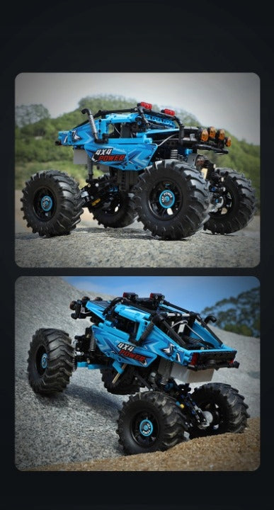 CaDA NUOTOLIU VALDOMAS MONSTER TRUCK KONSTRUKTORIUS 699 EL.