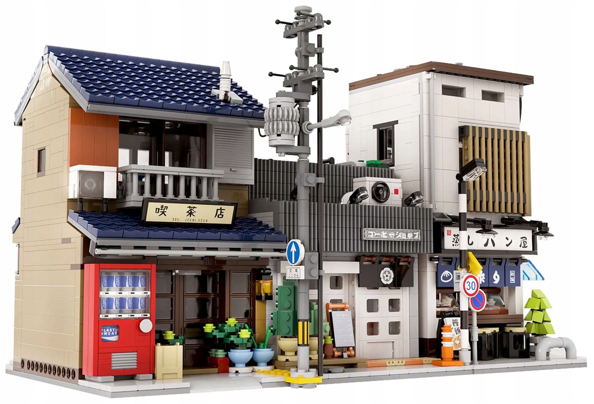 CADA Rinkinys: Japoniška arbatinė, 1120 elementų, su LED