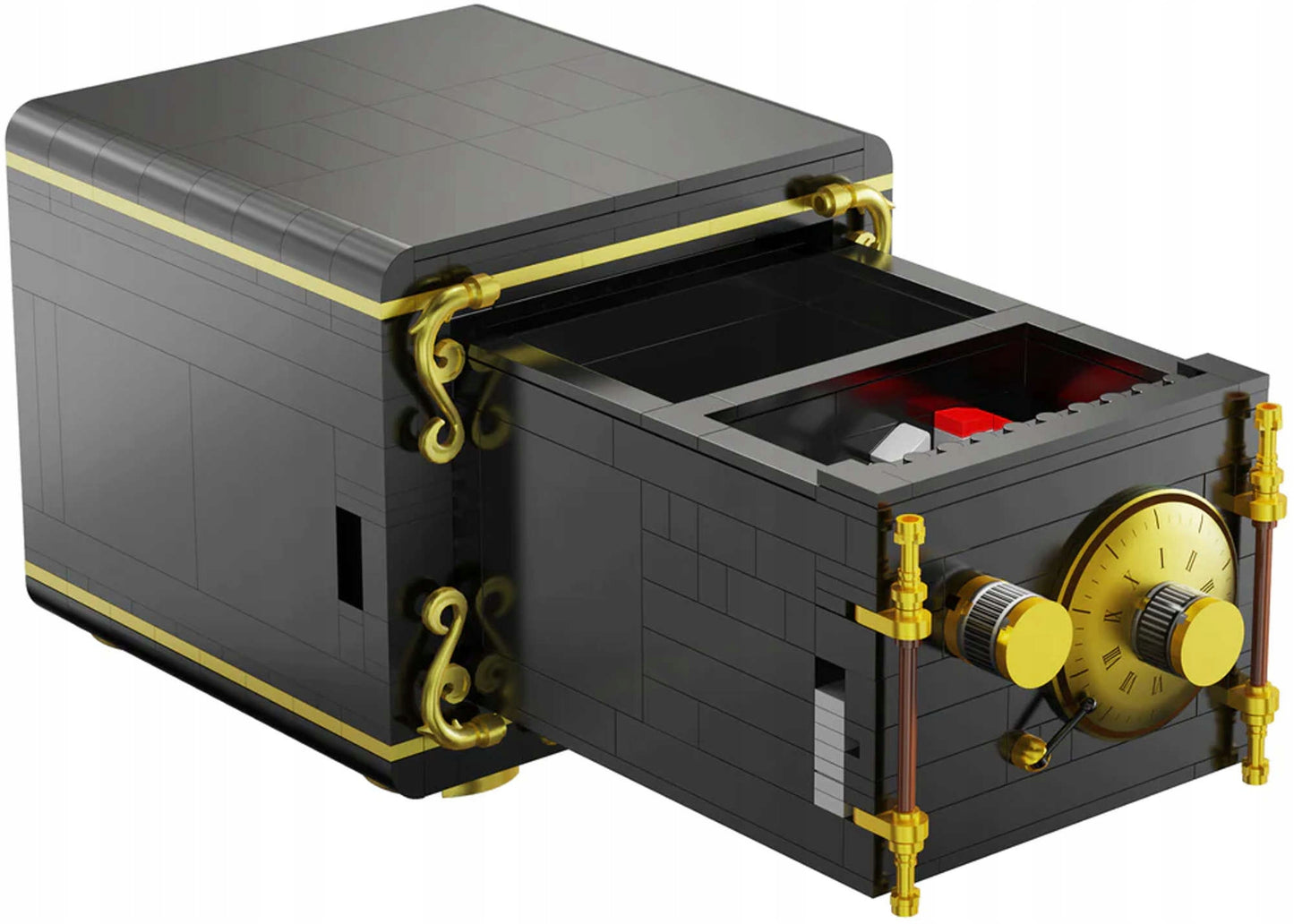 CADA STATYBINIŲ BLOKELIŲ RINKINYS MECHANINIS KODUOJAMAS SEIFAS 442 EL.