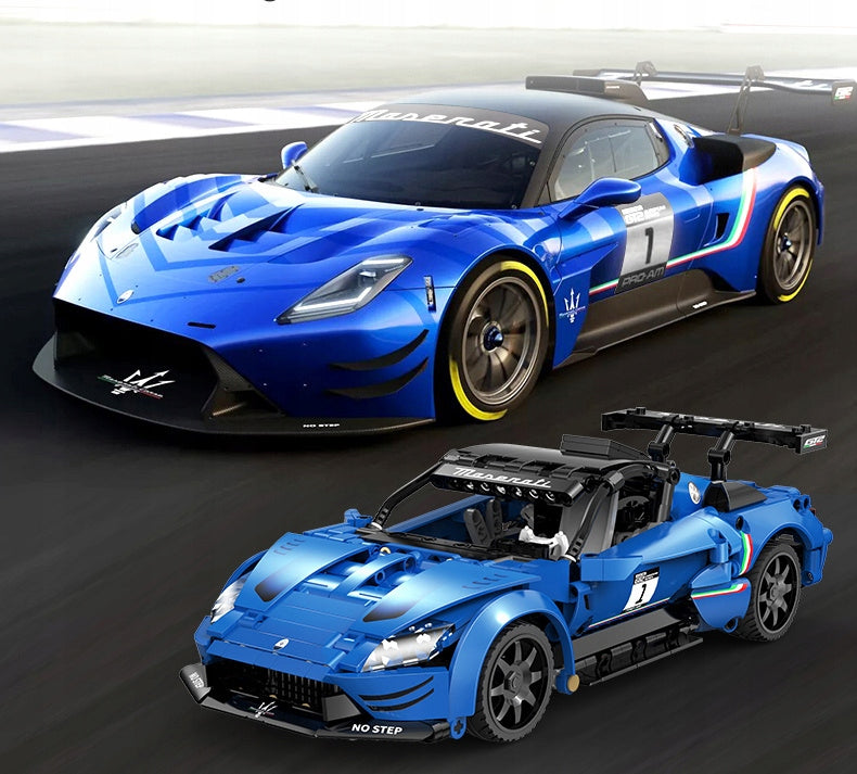 CADA MASERATI GT2 TRINKELIŲ RINKINYS NUOTOLINIU BŪDU VALDOMAS RC AUTOMOBILIS 549 ELEMENTAI