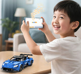 CADA MASERATI GT2 TRINKELIŲ RINKINYS NUOTOLINIU BŪDU VALDOMAS RC AUTOMOBILIS 549 ELEMENTAI