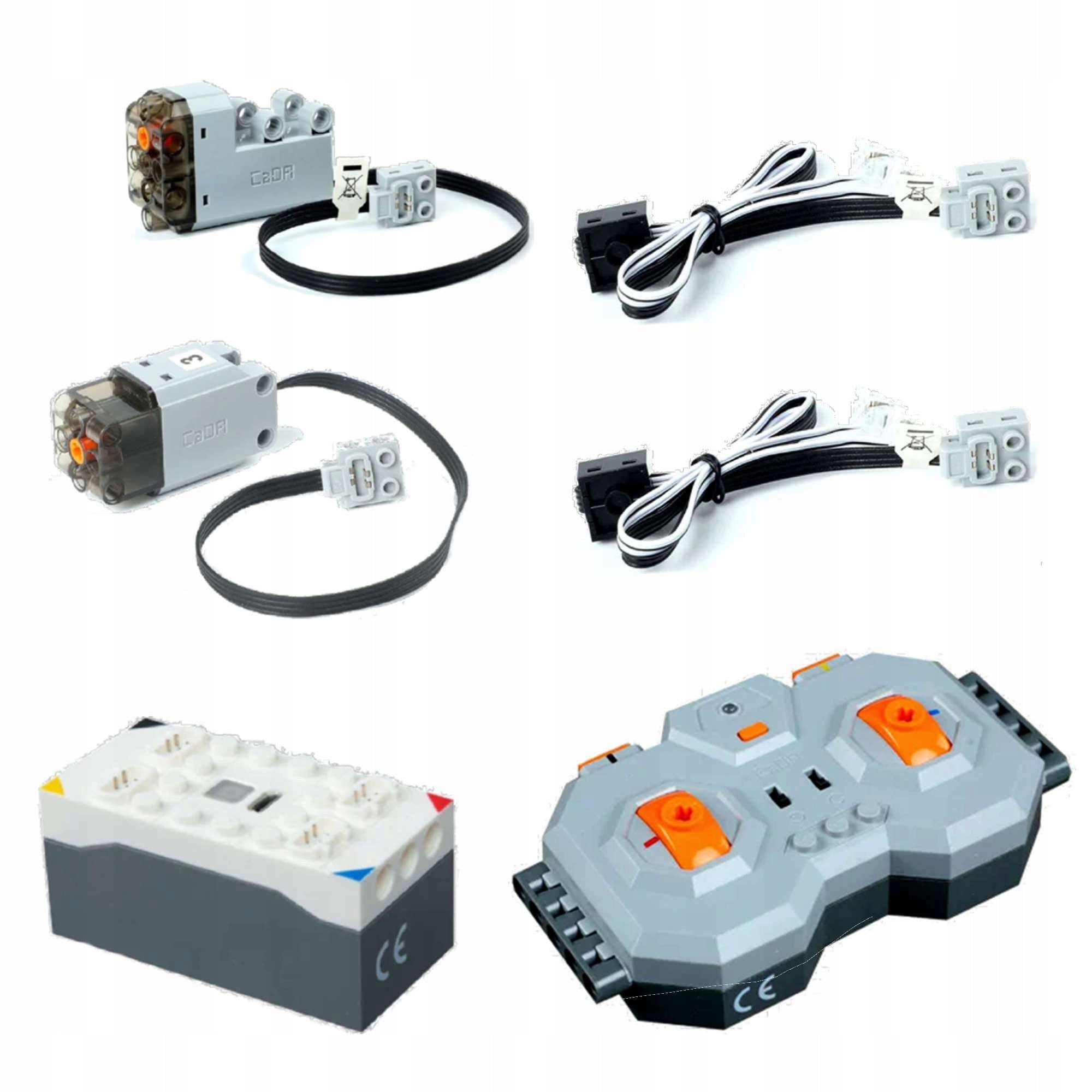 CADA VARIKLIO SISTEMA NUOTOLINIO VALDYMO TRANSPORTO PRIEMONĖMS C63003W LED ŠVIESA