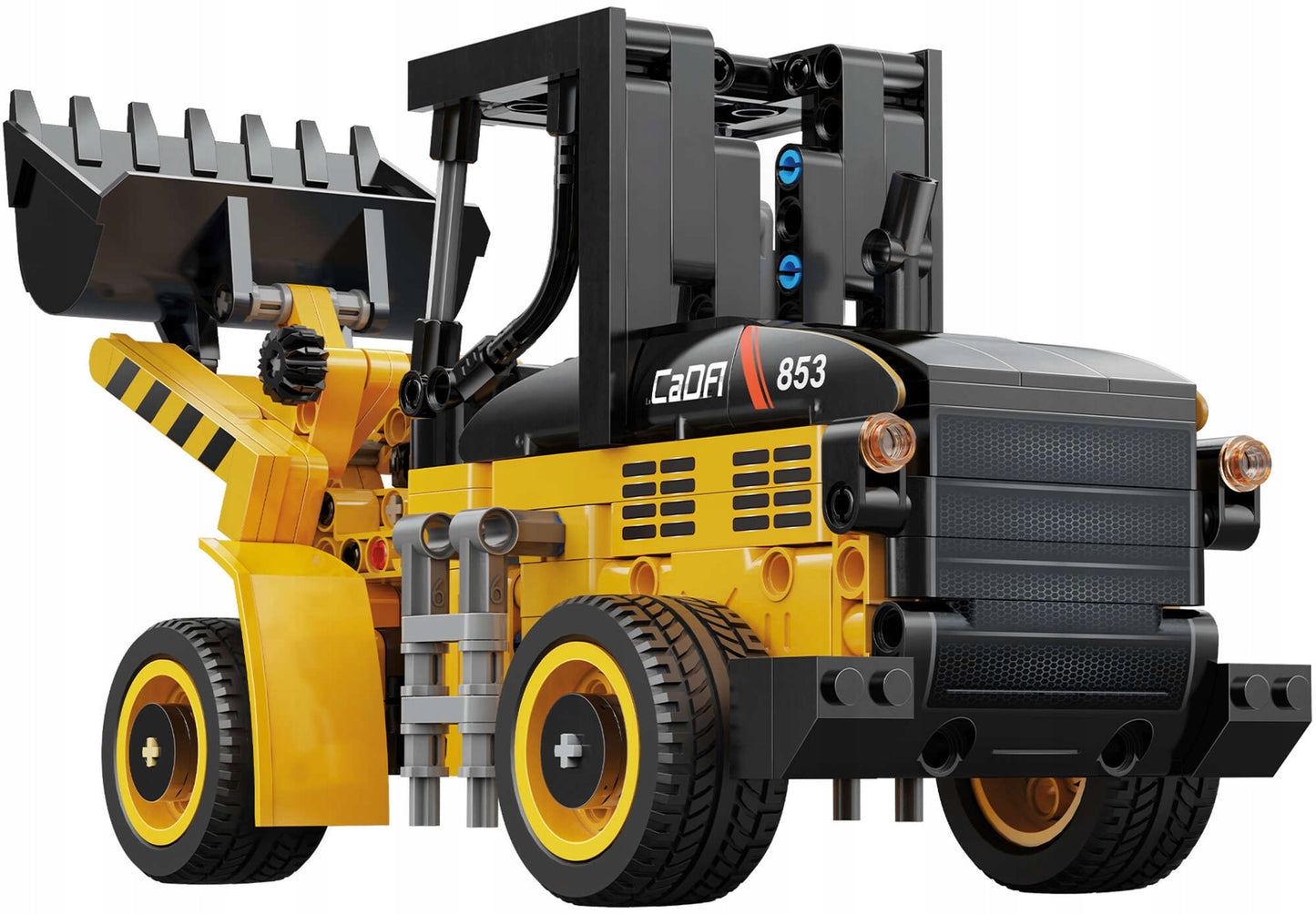 CADA MINI KASKO-KROVĖJO STATYBINIŲ TRINKELIŲ RINKINYS 403 ELEMENTAI