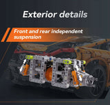 CADA Konstruktoriaus techninės sportinio automobilio ASSASSIN XR 3617 elementų rinkinys