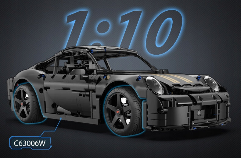 CADA padangų komplektas 1:10 su GOODYEAR licencija RC, statiniams modeliams 4 vnt.