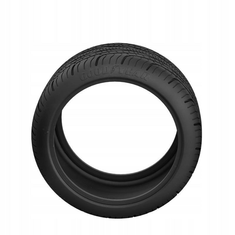 CADA padangų komplektas 1:10 su GOODYEAR licencija RC, statiniams modeliams 4 vnt.