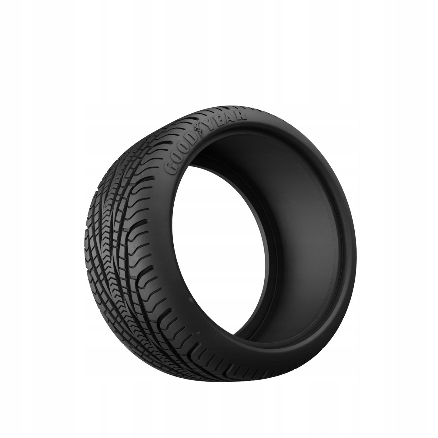 CADA padangų komplektas 1:10 su GOODYEAR licencija RC, statiniams modeliams 4 vnt.