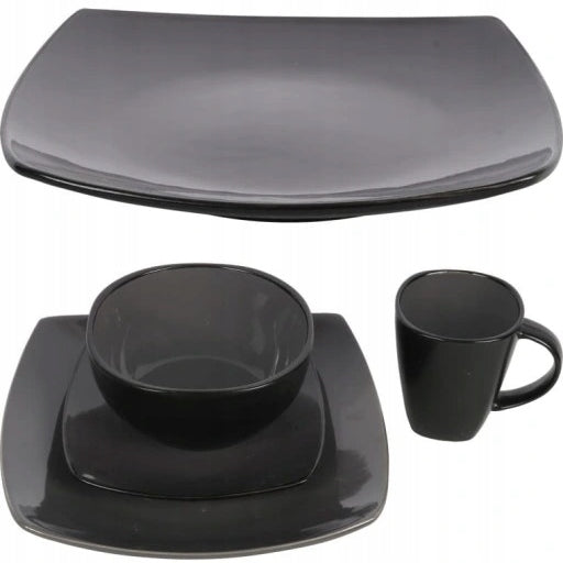 Keraminis 4 dalių pietų servizas, tinkamas plauti indaplovėje