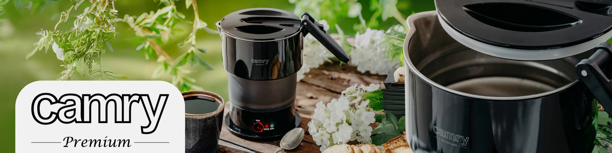 Elektrinis sulankstomas kelioninis virdulys 600W, mažas, 0.6l CAMRY