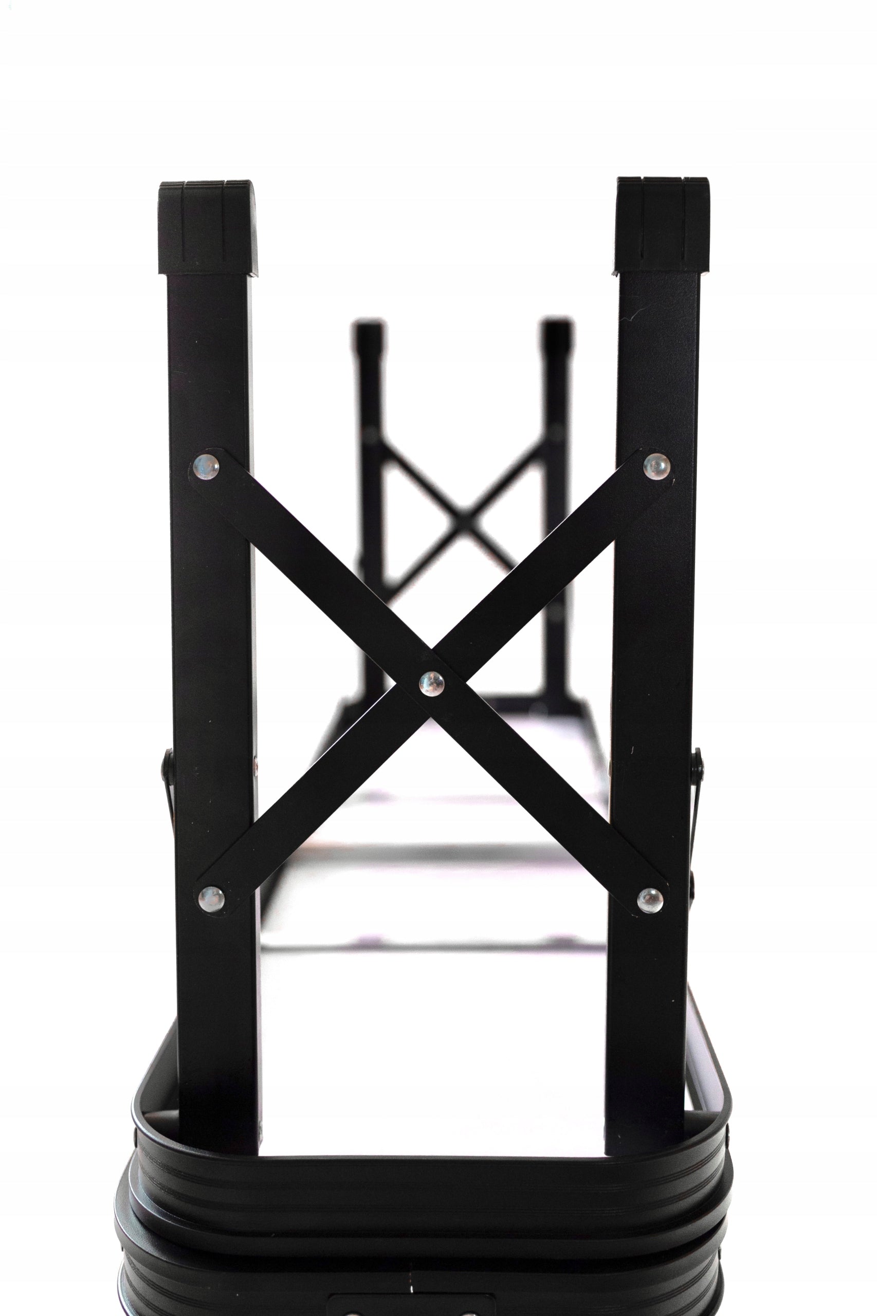 Campify Sulankstomas Stalas + 2 Suolai | Kempingo kelionių rinkinys nameliui ant ratų