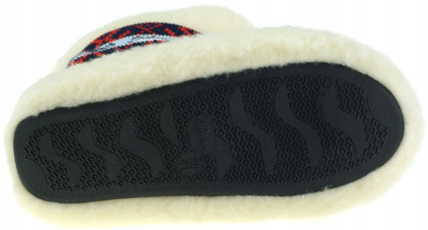 Šilti naminiai moteriški batai, aukšti, tamsiai mėlyni, su vilna, dydis 40 41