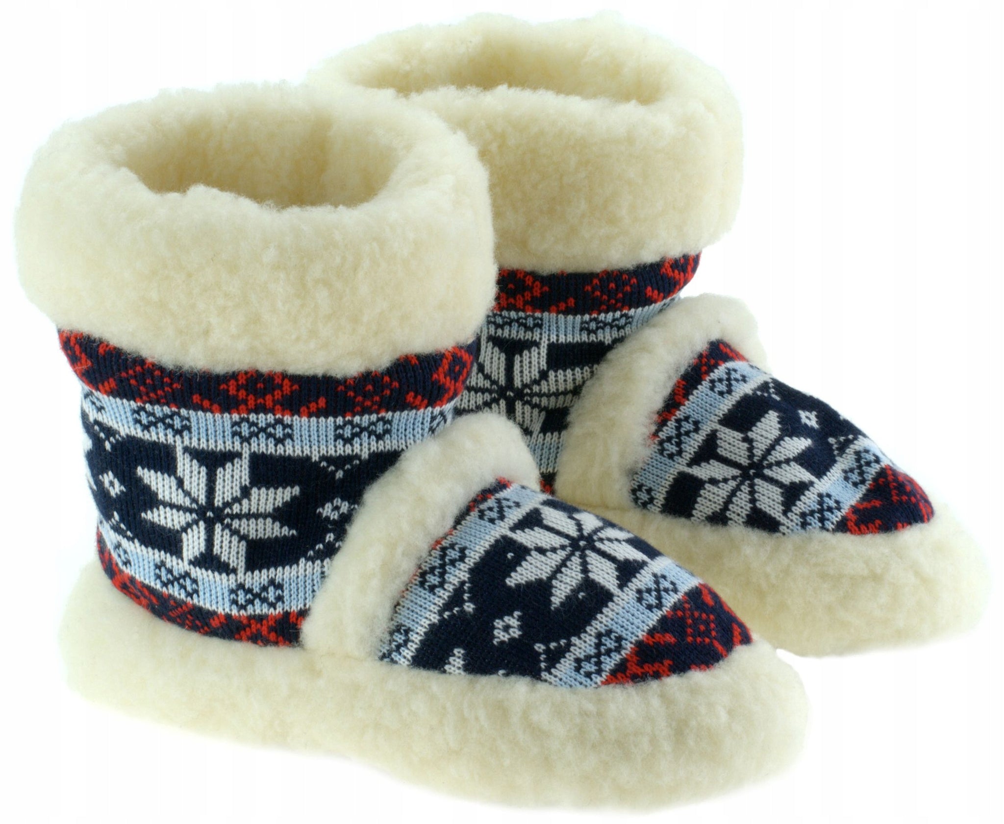 Šilti naminiai moteriški batai, aukšti, tamsiai mėlyni, su vilna, dydis 40 41