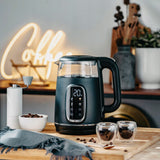 Elektrinis stiklinis virtuvinis virdulys LED su šilumos palaikymo funkcija, 1,7 L, 2200 W