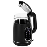 Elektrinis stiklinis virtuvinis virdulys LED su šilumos palaikymo funkcija, 1,7 L, 2200 W