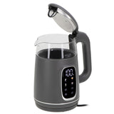 Elektrinis stiklinis virdulys su temperatūros reguliavimu, 1,7 L, 2200 W