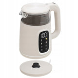 Stiklinis elektrinis virdulys su temperatūros reguliavimu, 1,7 L, 2200 W