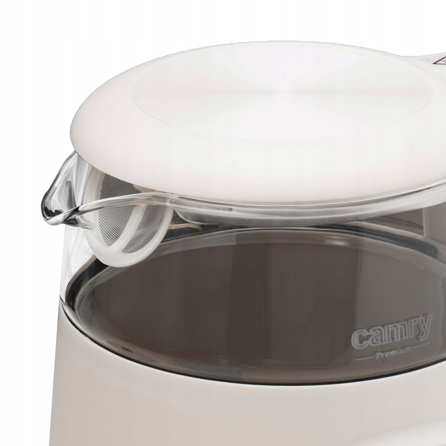 Stiklinis elektrinis virdulys su temperatūros reguliavimu, 1,7 L, 2200 W