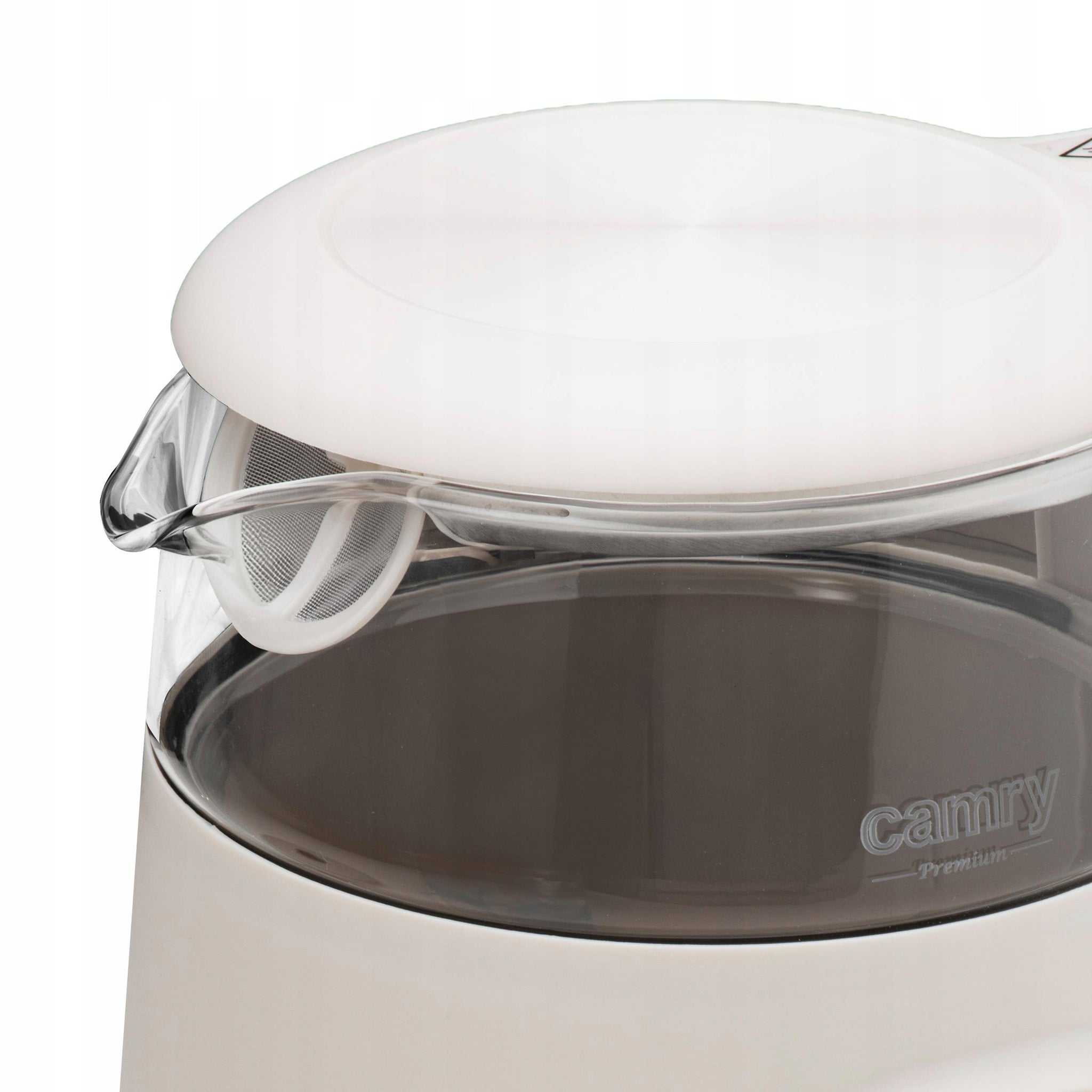 Stiklinis elektrinis virdulys su temperatūros reguliavimu, 1,7 L, 2200 W