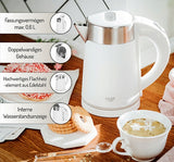 Elektrinis belaidis metalinis virdulys 800W 0,6 L baltas