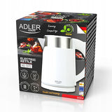 Elektrinis belaidis metalinis virdulys 800W 0,6 L baltas