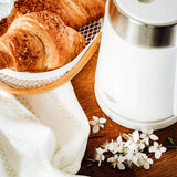 Elektrinis belaidis metalinis virdulys 800W 0,6 L baltas