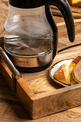 Belaidis stiklinis elektrinis virdulys 1,7 L 2200 W LED