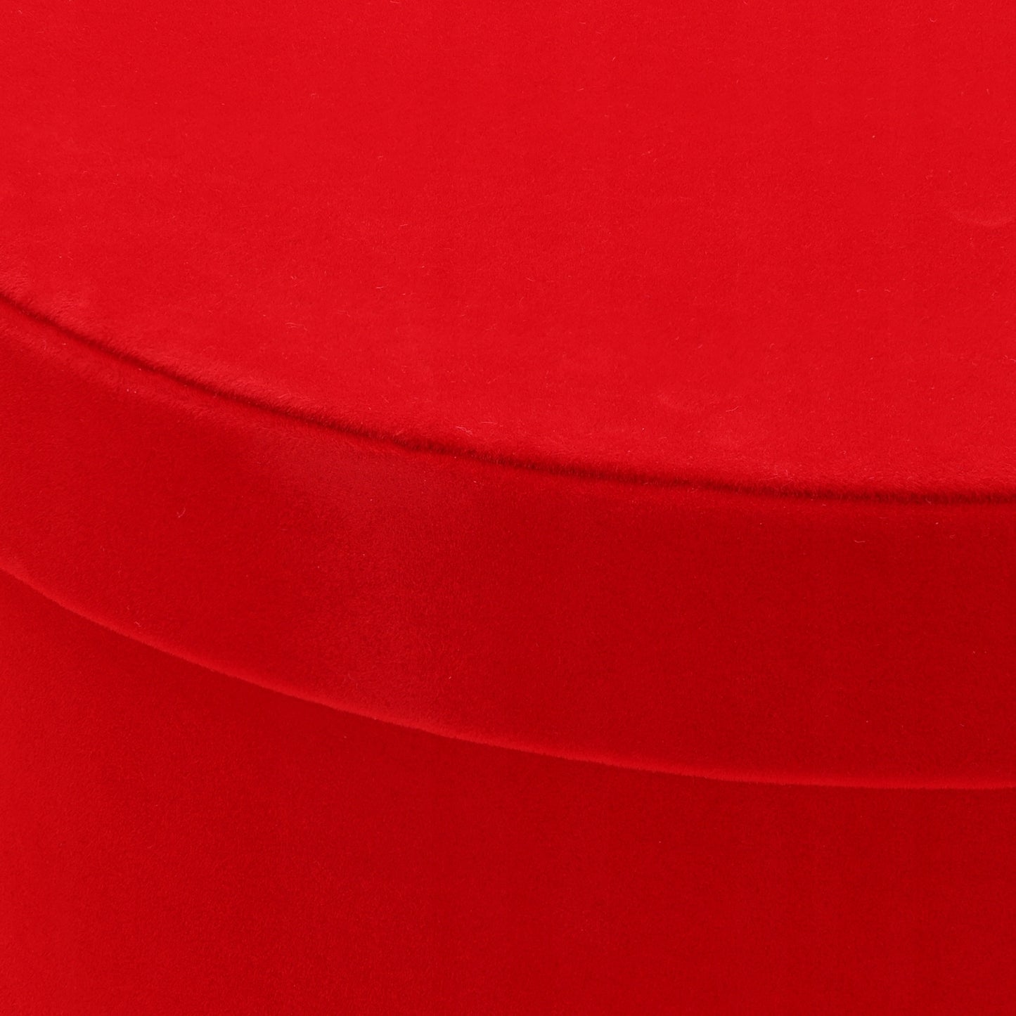 Raudoni veliūriniai gėlių dėžutės su dangteliu, dovanų dėžutės gėlėms, 3 vnt.