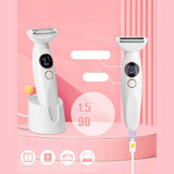 DEPILIATORUS KŪNUI LADY SHAVER SKUSTUVAS MOTERIŠKAS 5 IN 1