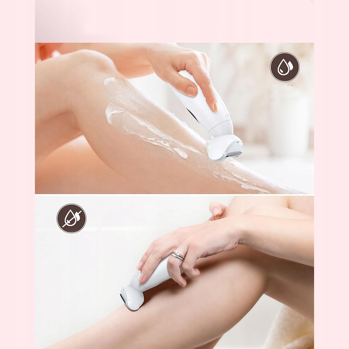 DEPILIATORUS KŪNUI LADY SHAVER SKUSTUVAS MOTERIŠKAS 5 IN 1