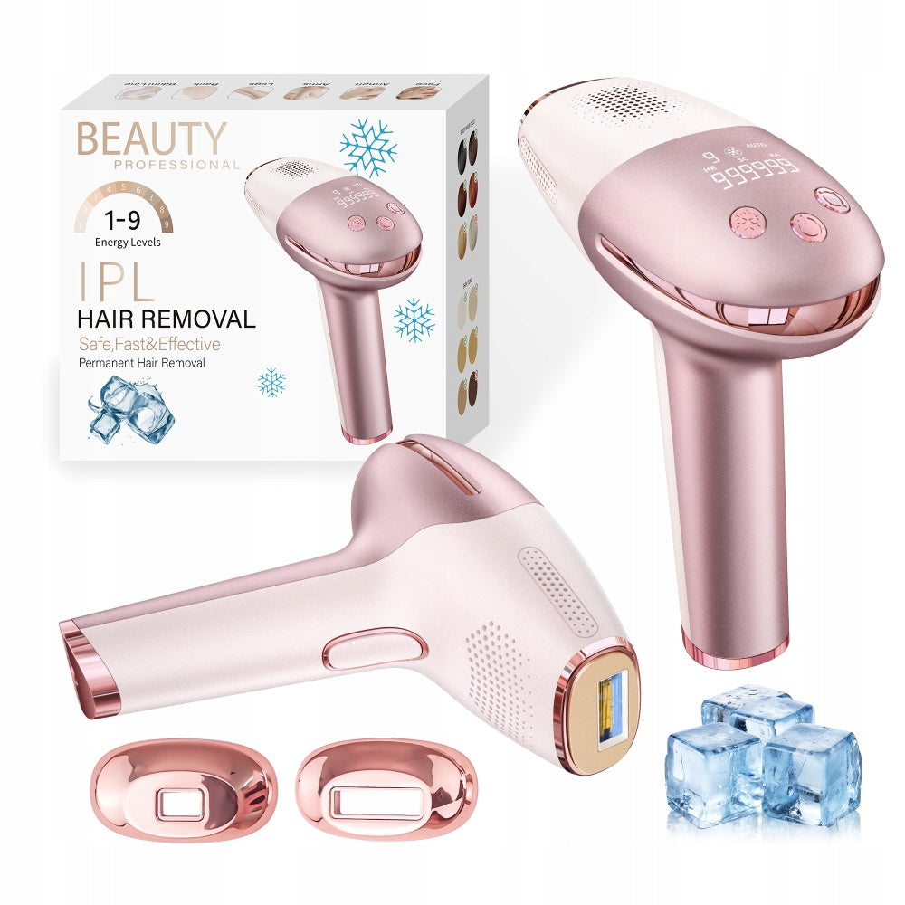 IPL depiliator, neskaudantis lazerinis veidui, kūnui, kojoms, bikini, odos atnaujinimas