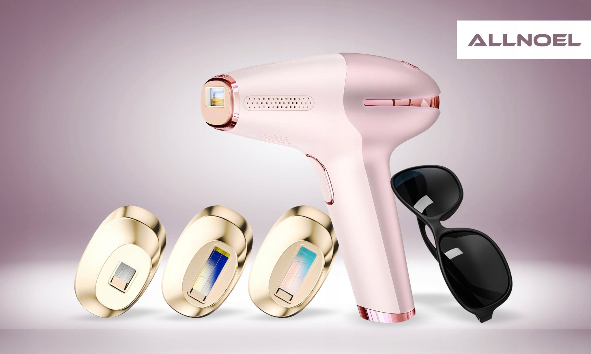 IPL depiliator, neskaudantis lazerinis veidui, kūnui, kojoms, bikini, odos atnaujinimas