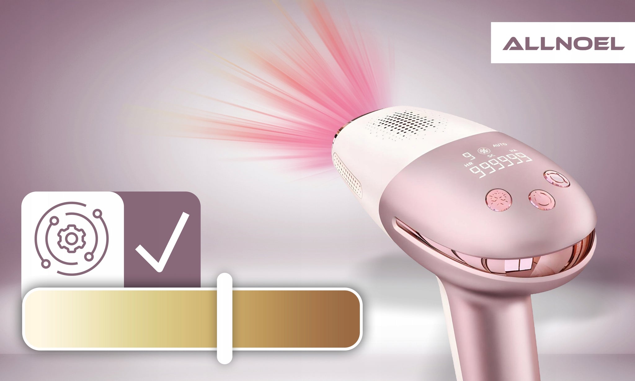 IPL depiliator, neskaudantis lazerinis veidui, kūnui, kojoms, bikini, odos atnaujinimas