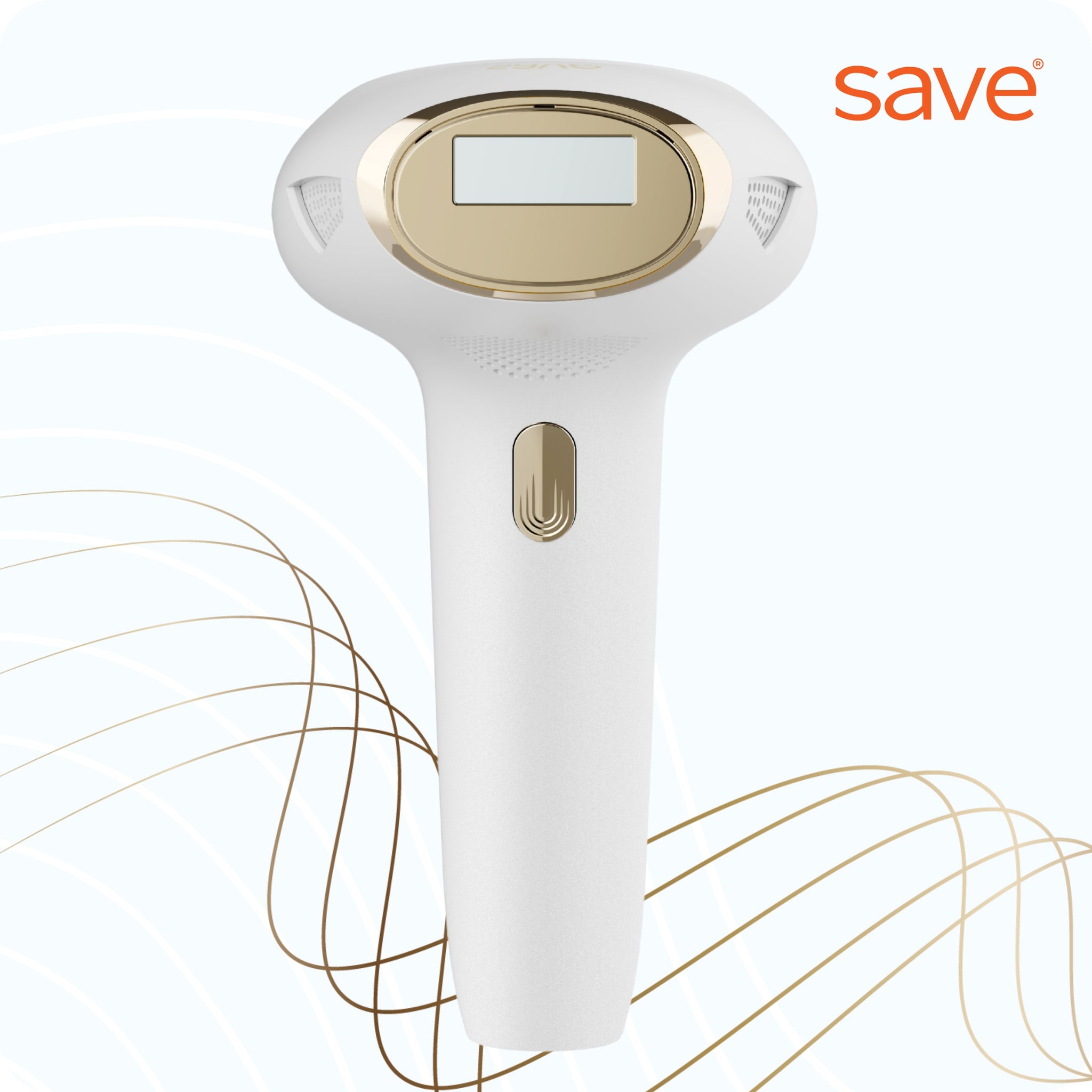 Lazerinis IPL epiliatorius kūnui, bikini, veidui, neskausmingas, vėsinantis, su antgaliais