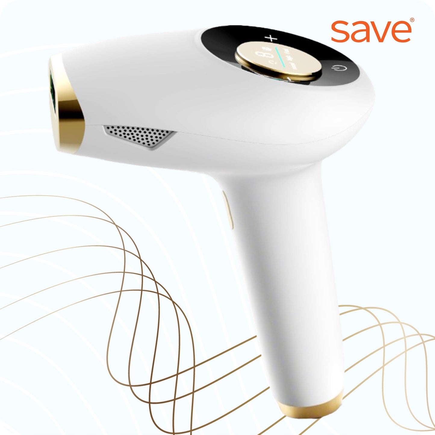 IPL LAZERINIS DEPILIATORIS SU ŠALDYMO IR KRAUJAGYSLIŲ UŽDARYMO FUNKCIJA 2 ANTGALIAI