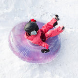 Pripučiama rogė sniego METEOR AURORA PVC 120x120x37 su rankenomis