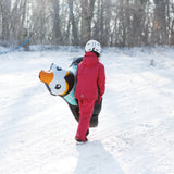 Pripučiama rogutė sniego rogutė pingvinas METEOR PVC 120x110x23 su rankenomis